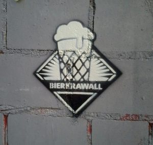 Bierkrawall Graffity